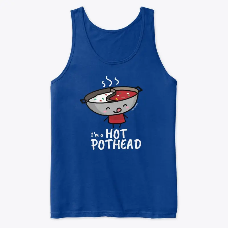 I'm a Hot Pothead Tank Tops (Dark)