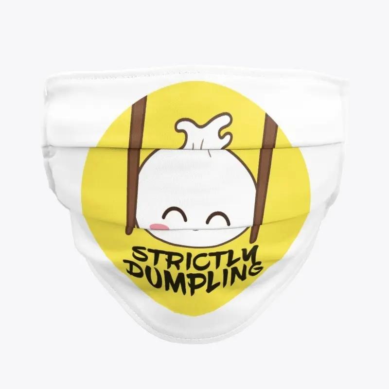 Strictly Dumpling Logo Face Mask